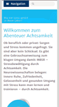 Mobile Screenshot of abenteuer-achtsamkeit.de